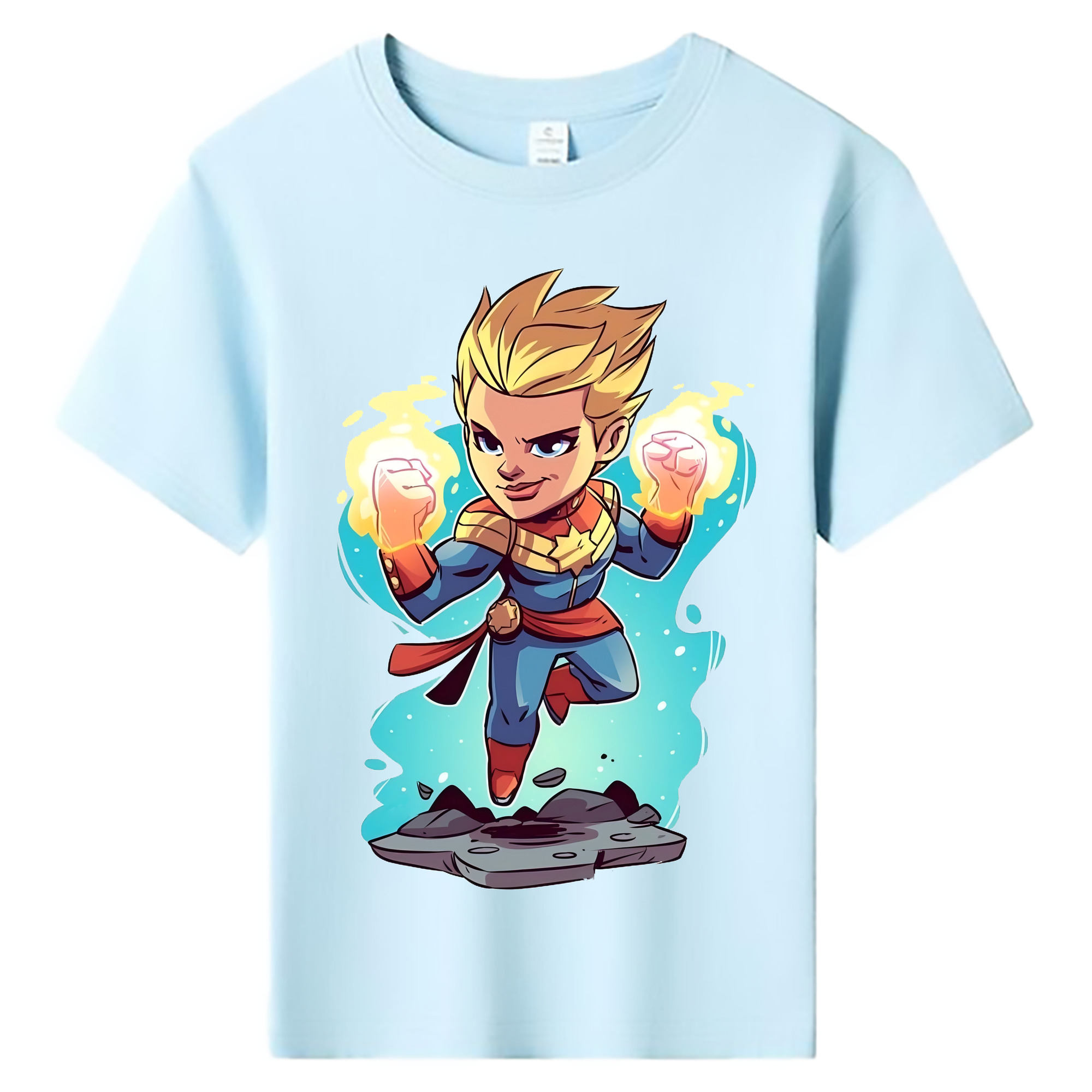 （画像用） アベンジャーズ The Avengers 綿100％キッズTシャツ（フロントプリント）